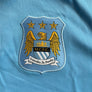 Manchester City 2015/16 Vintage Home Jersey - Size Large-Olive & York