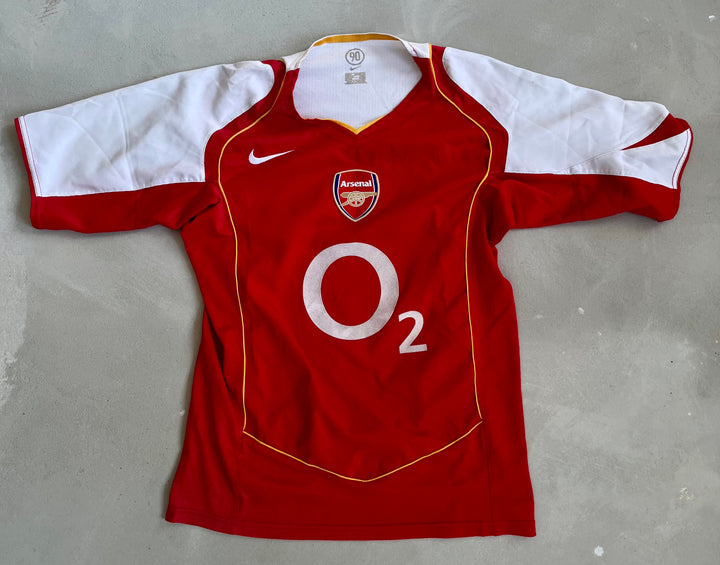 Arsenal 2004/05 Vintage Home Kit-Olive & York