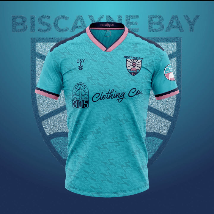 Biscayne Bay SC Away Kit-Olive & York