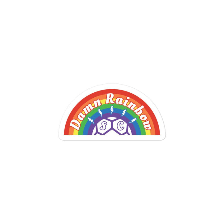 Damn Rainbow SC Sticker-Olive & York