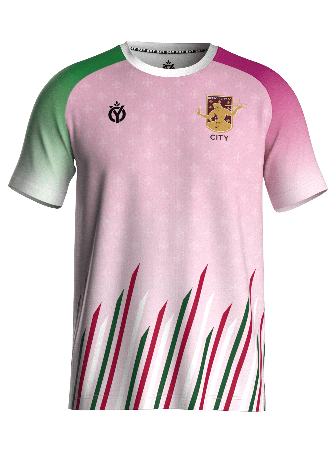 Detroit City FC Youth Charity Kit 2025-Olive & York
