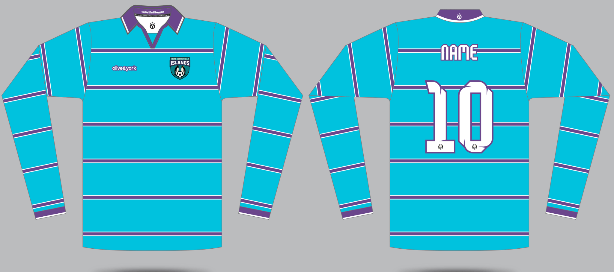 Heard and McDonald Islands GK Jersey-Olive & York