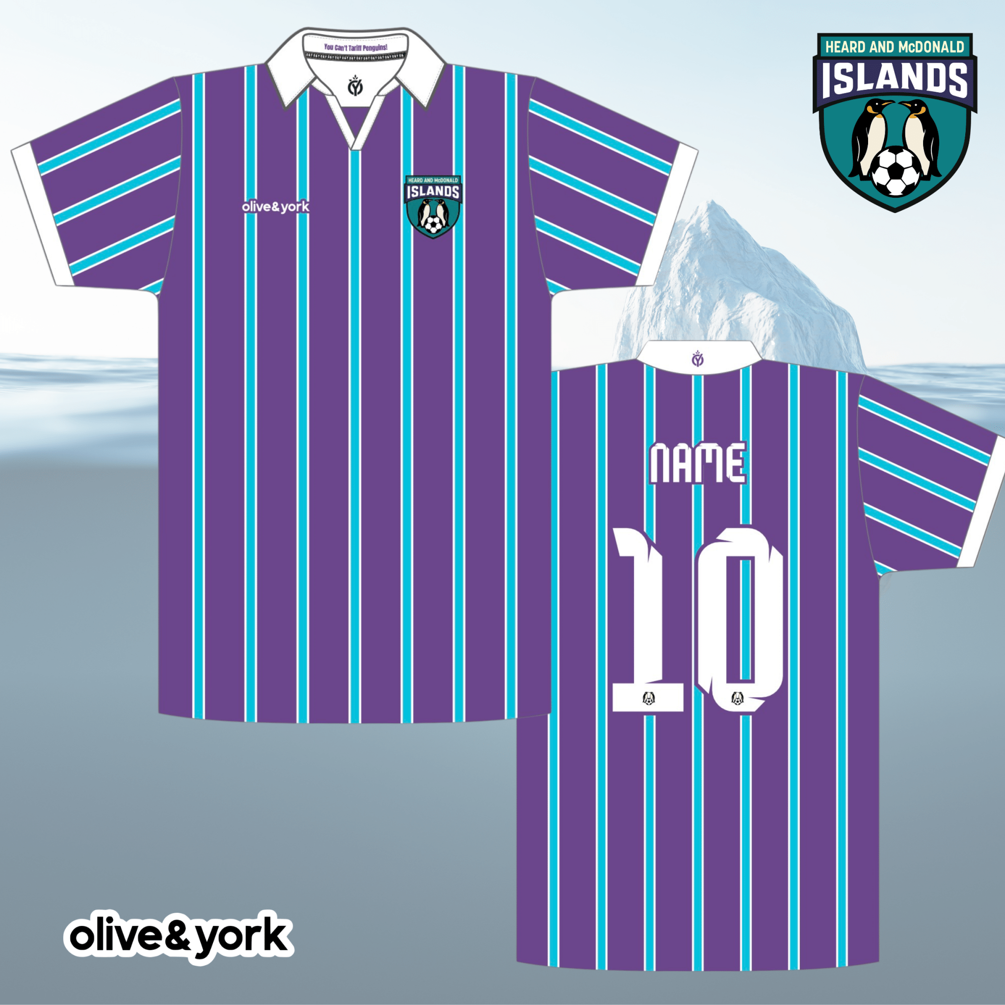 Heard and McDonald Islands Home Jersey-Olive & York