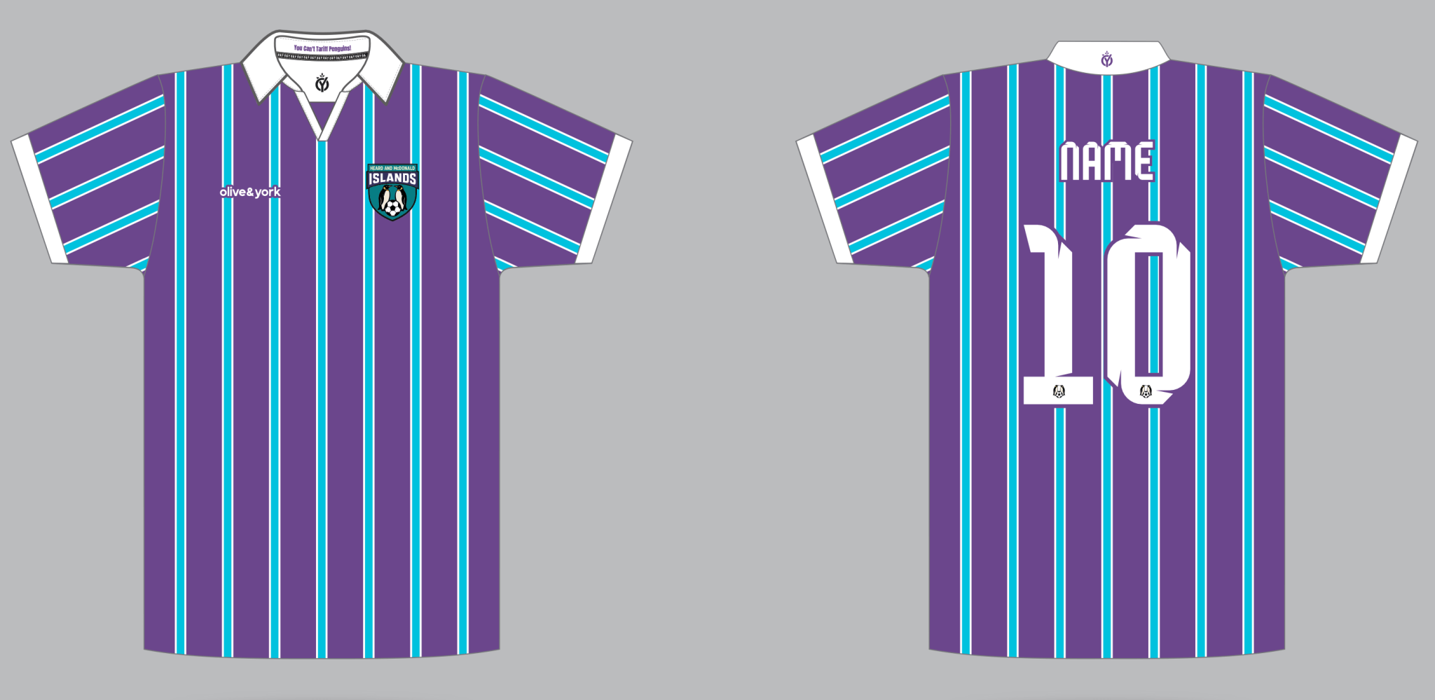 Heard and McDonald Islands Home Jersey-Olive & York