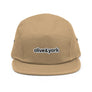 Olive & York Retro Five Panel Cap-Olive & York