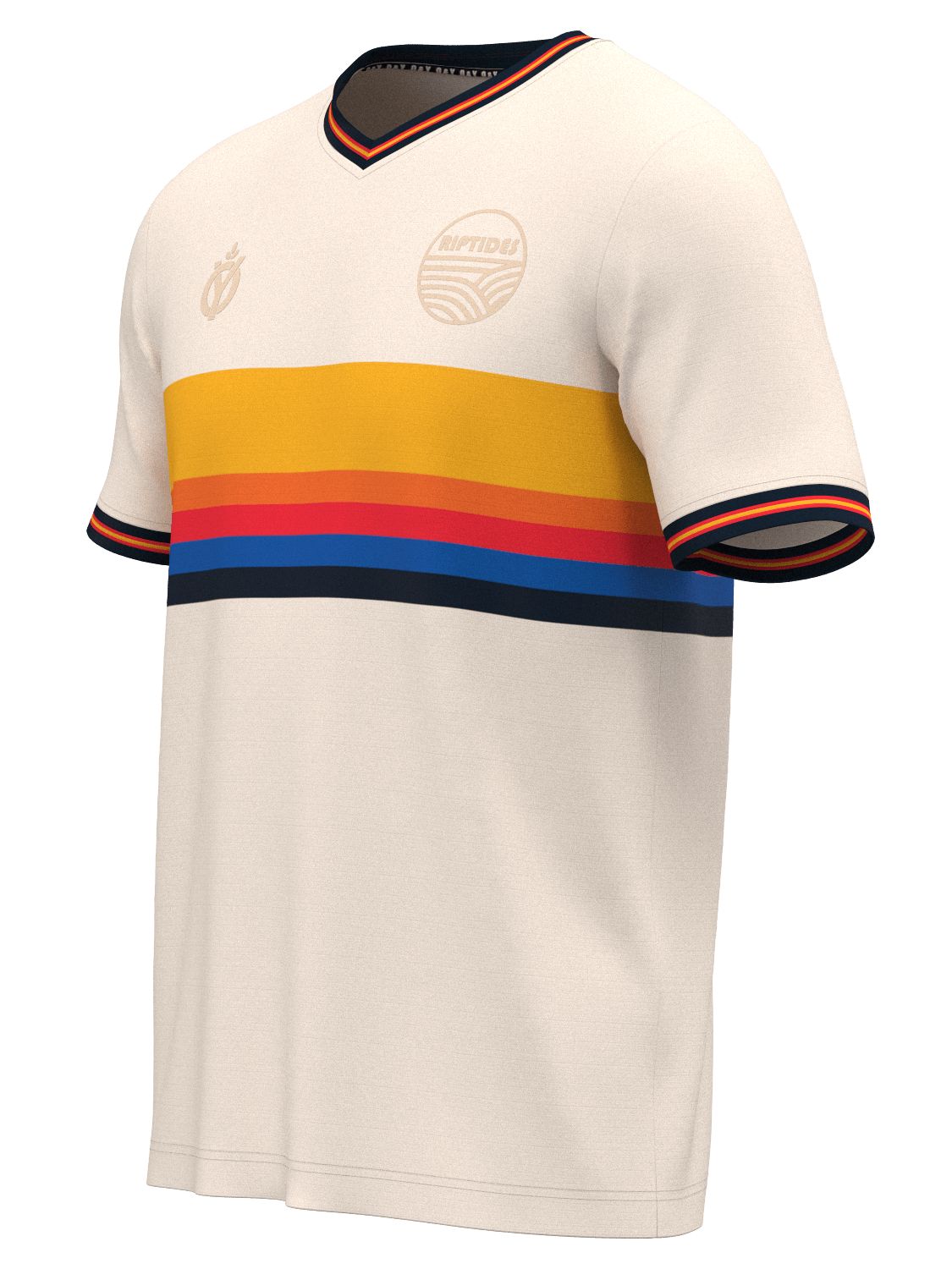 Riptides Supporters Group Inaugural Jersey-Olive & York