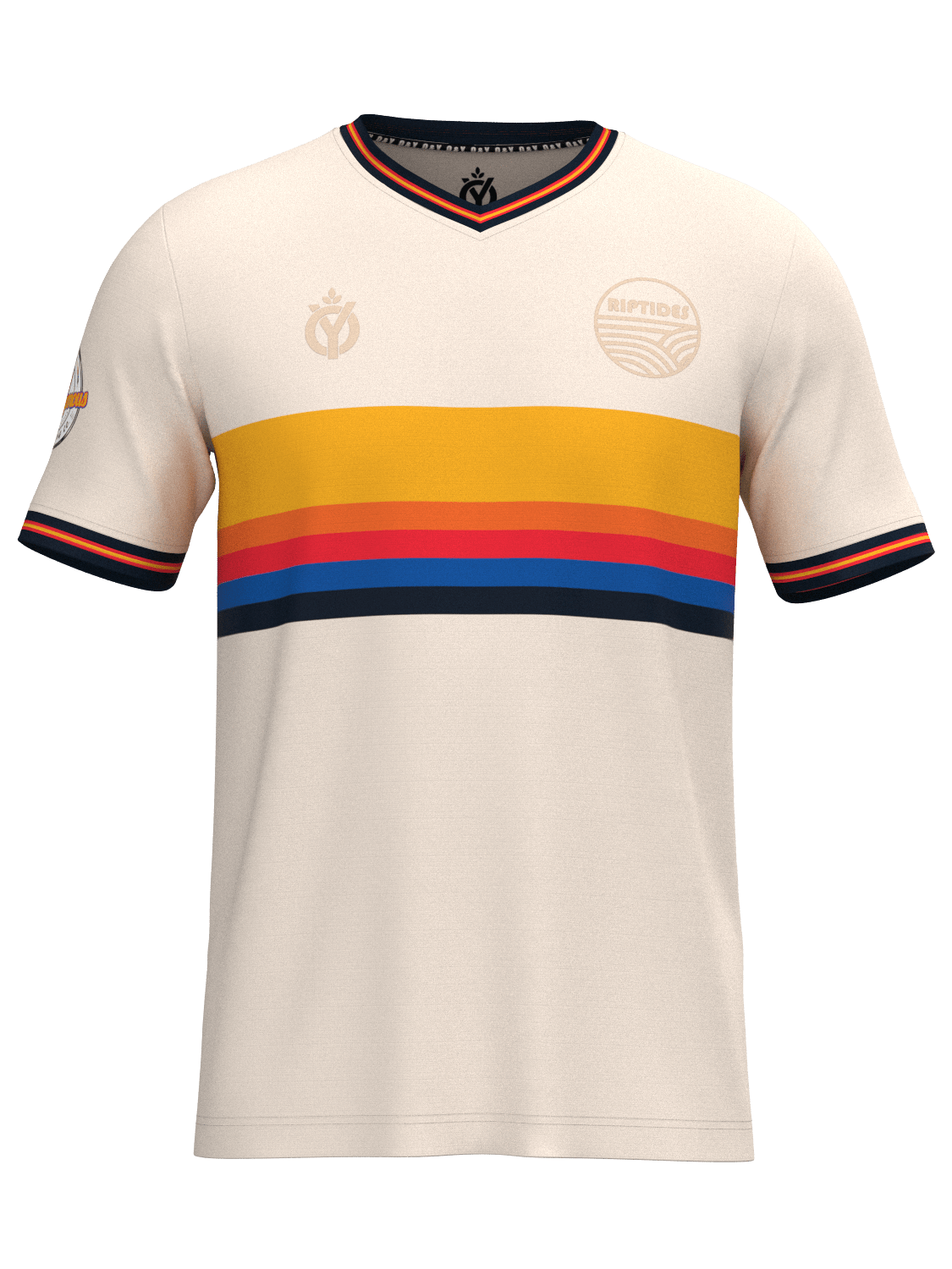 Riptides Supporters Group Inaugural Jersey-Olive & York