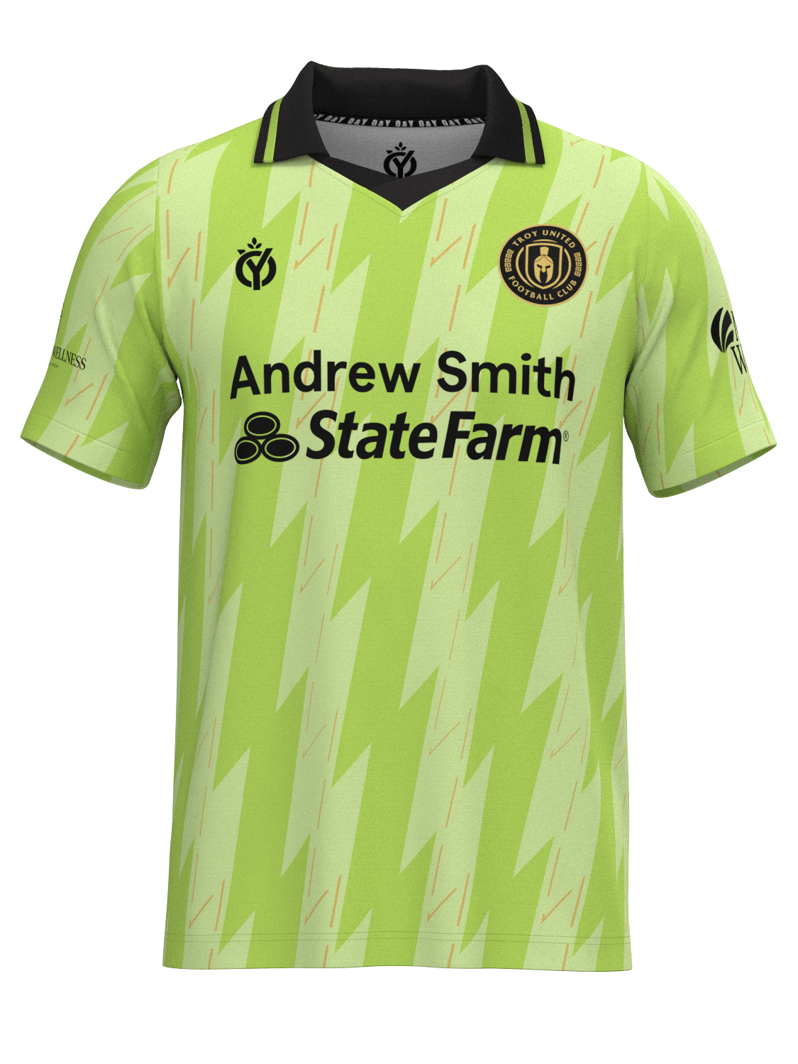 Troy United 2025 GK Away Jersey-Olive & York