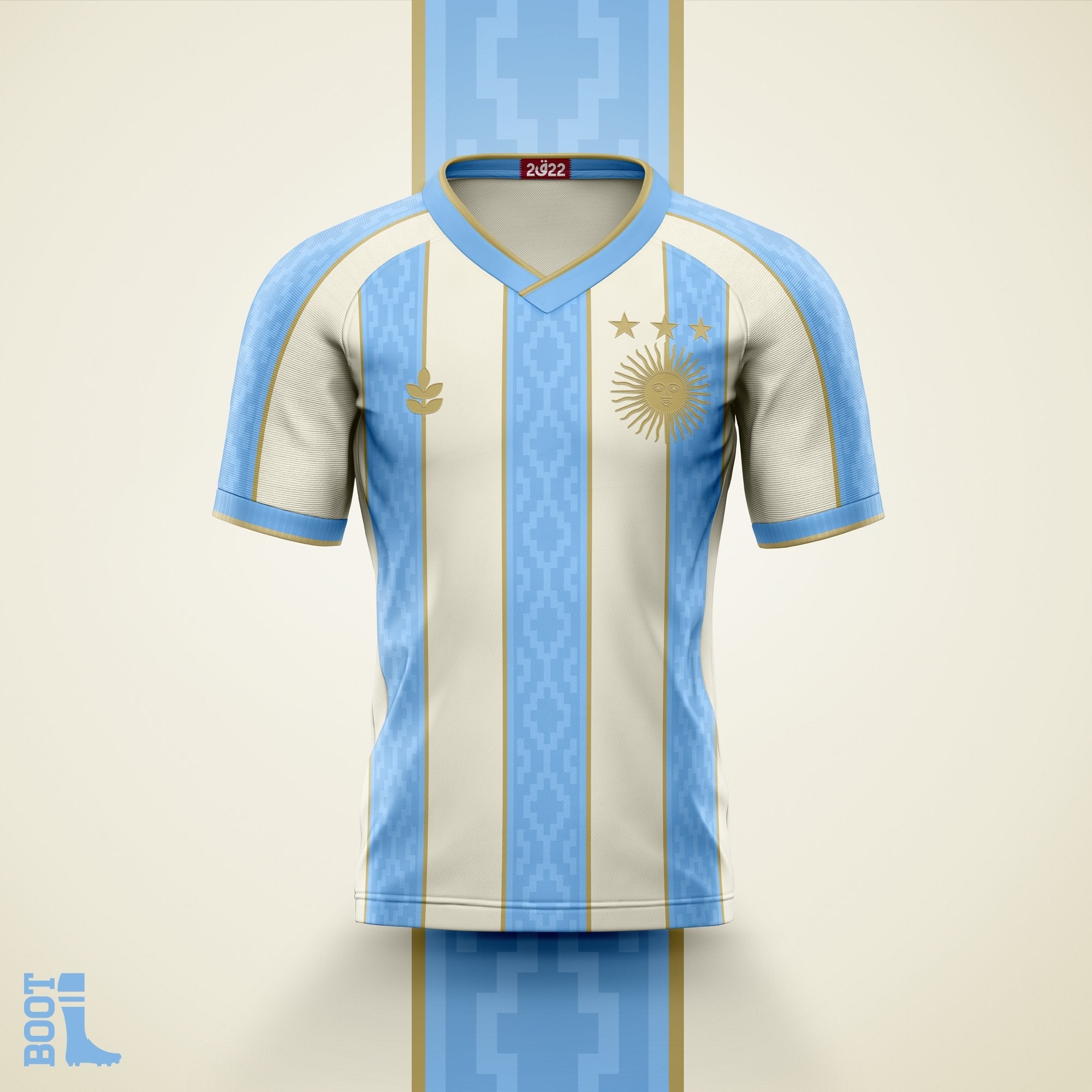 Argentina Stars Jersey – Olive York - Main Image