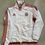 Bayern Munich Vintage Embroidered Training Jacket - Size Medium-Olive & York