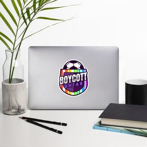 Boycott Qatar Sticker-Olive & York