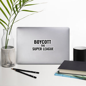 Boycott The Super League Stickers-Olive & York