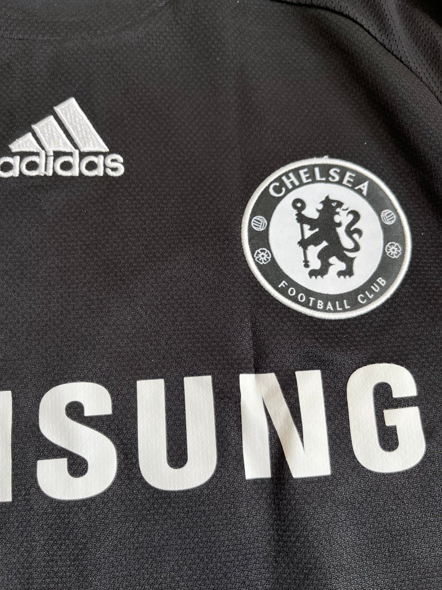 Chelsea 2008 09 Vintage Deco Away Jersey Size Large Olive York