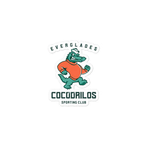 Everglades Cocodrilos Sticker-Olive & York