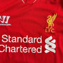 Liverpool 2014 Vintage Warrior Home Kit - Size Large-Olive & York