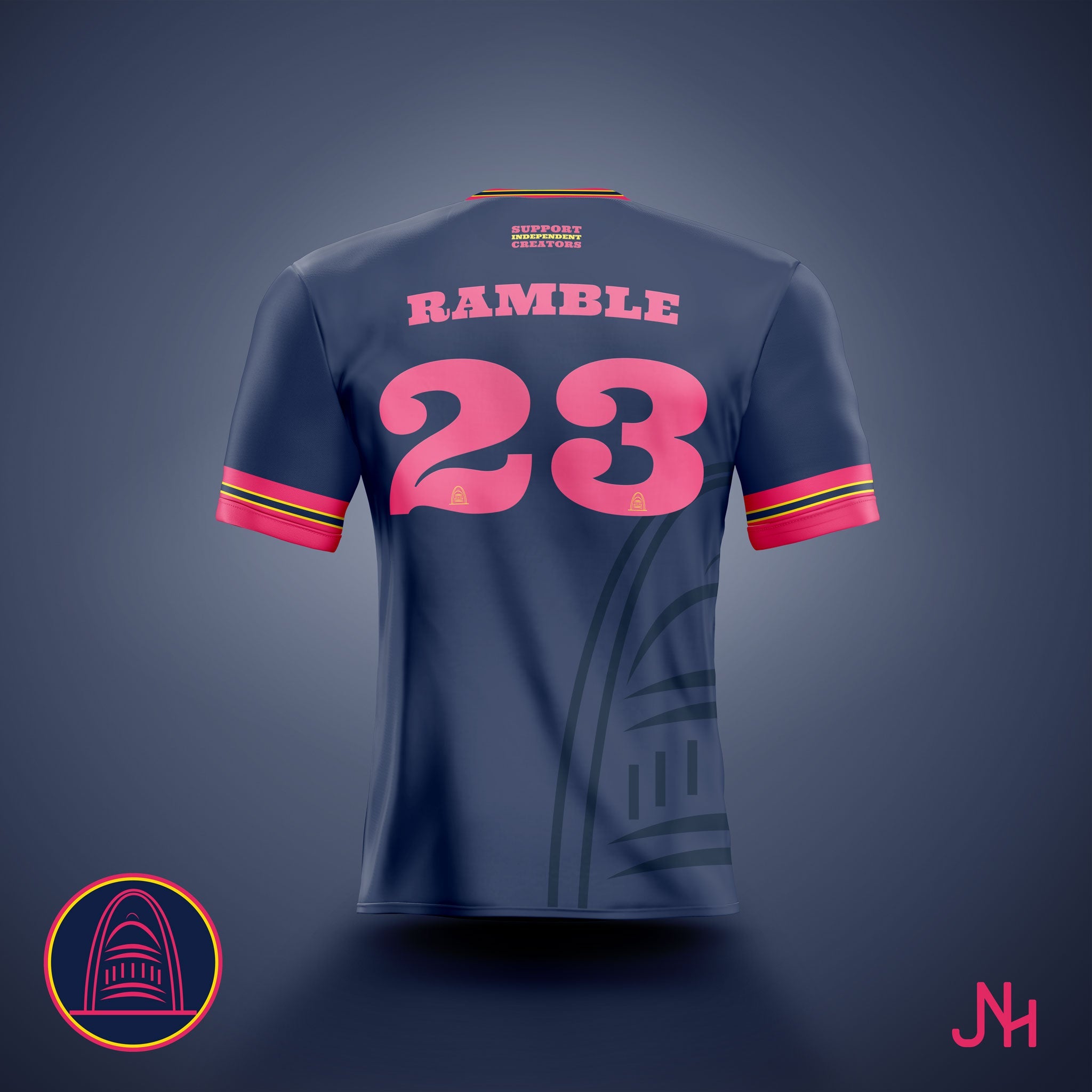 River City Ramble Jersey-Olive & York