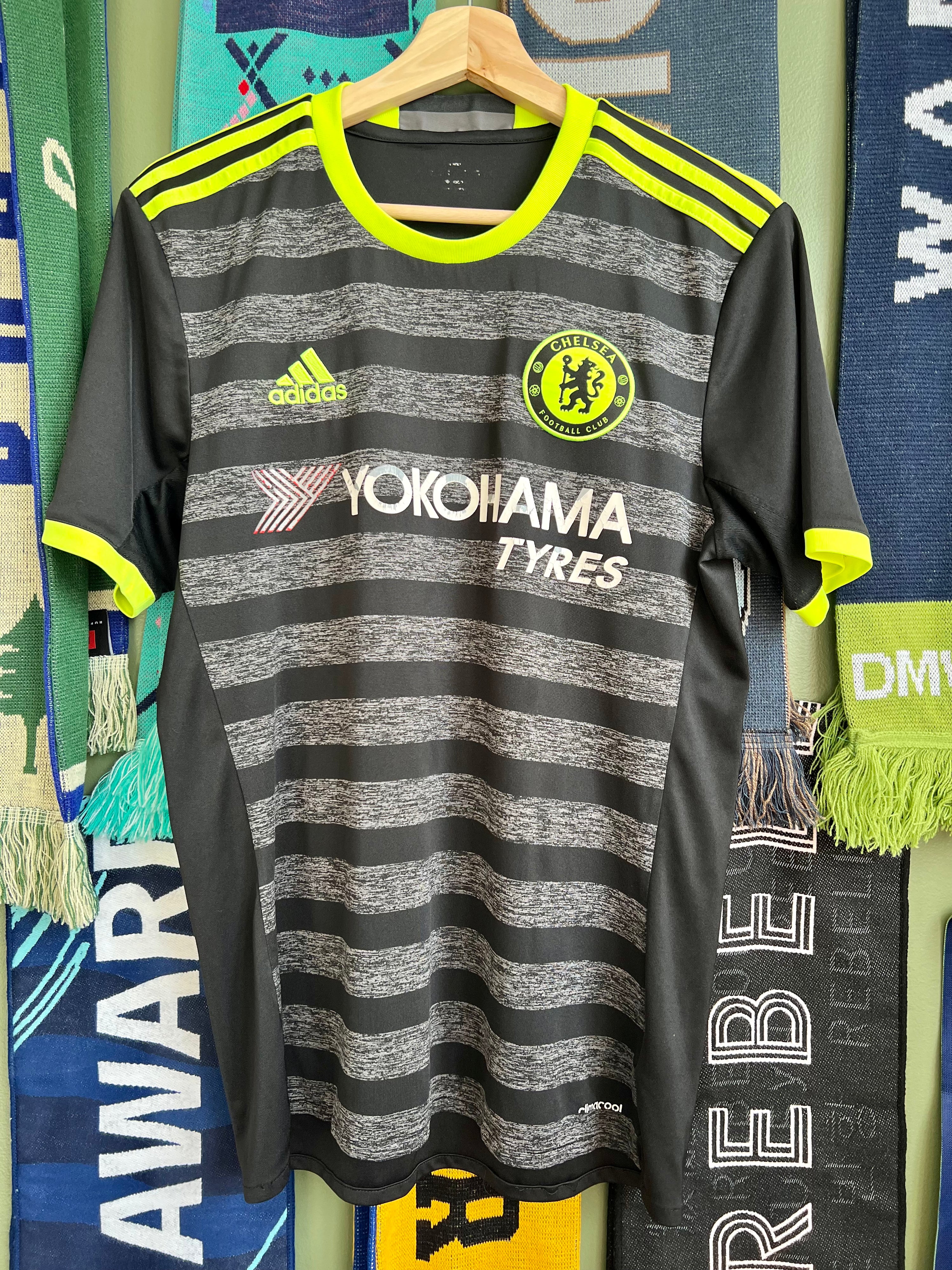 Chelsea 2016 Vintage Away Jersey-Olive & York