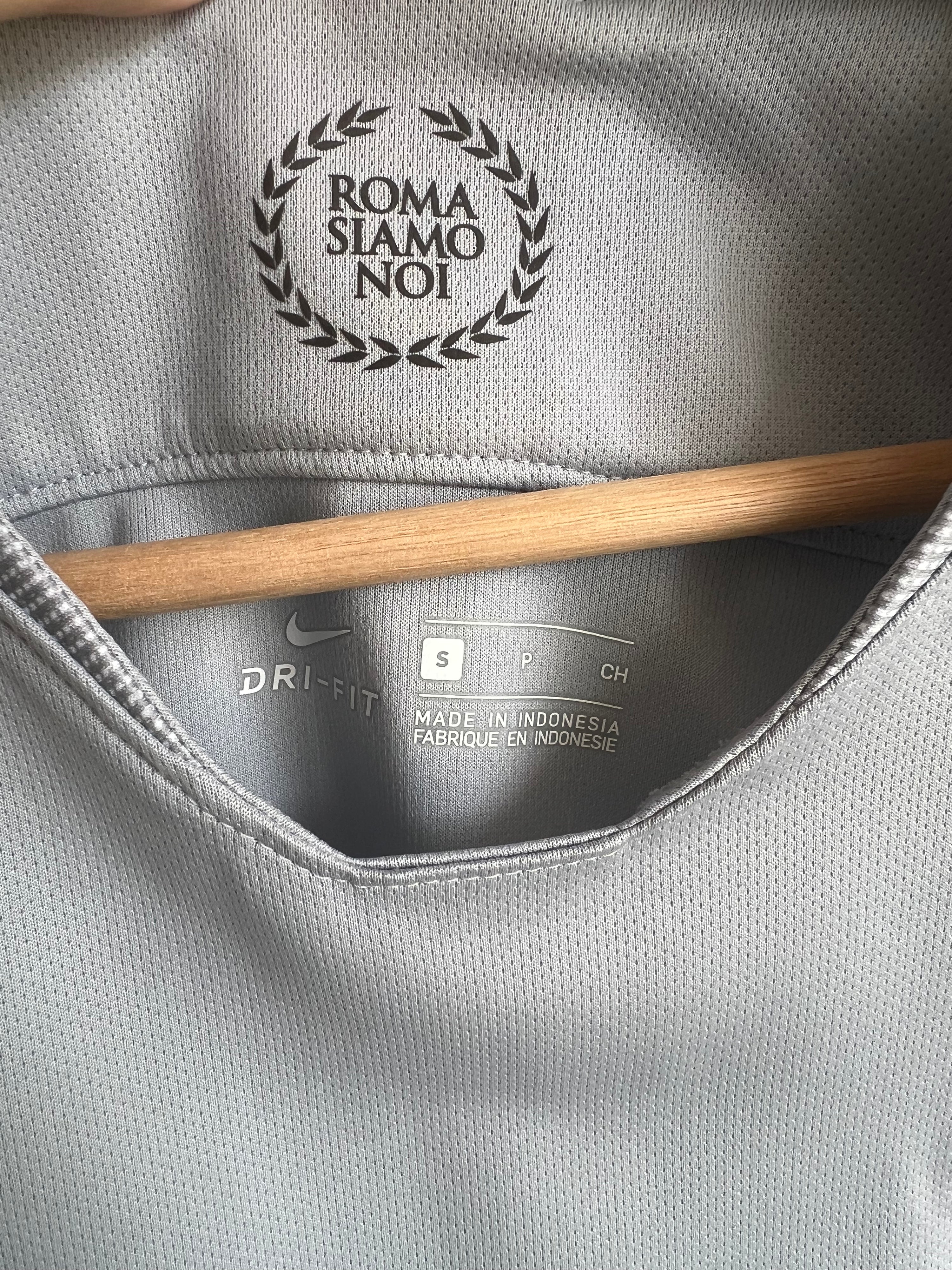 AS Roma 2018 Vintage Away Jersey-Olive & York