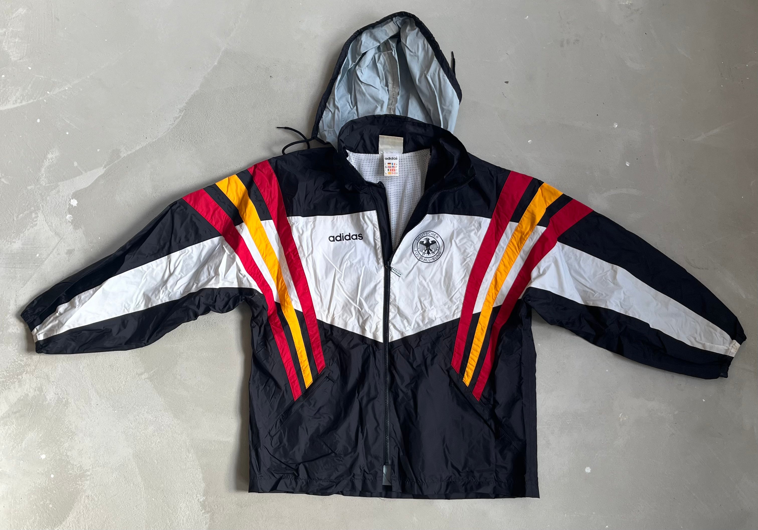 Germany National Team Vintage Adidas Jacket Size Medium Olive York