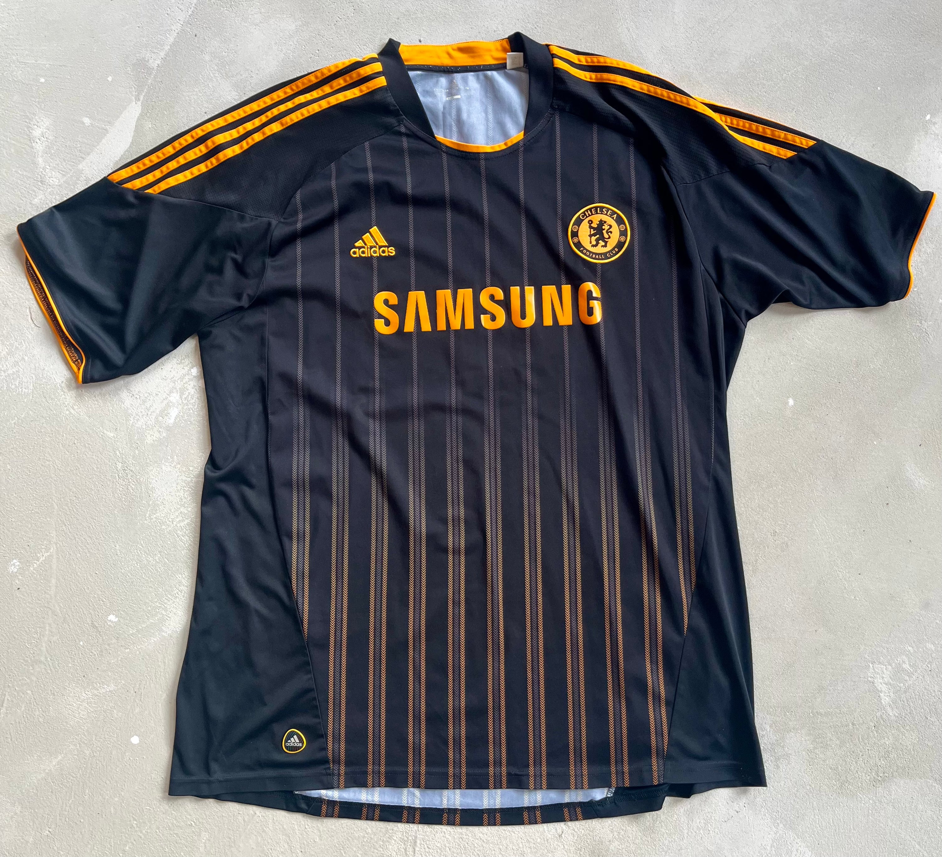 Chelsea 2010/11 Away Vintage Jersey-Olive & York