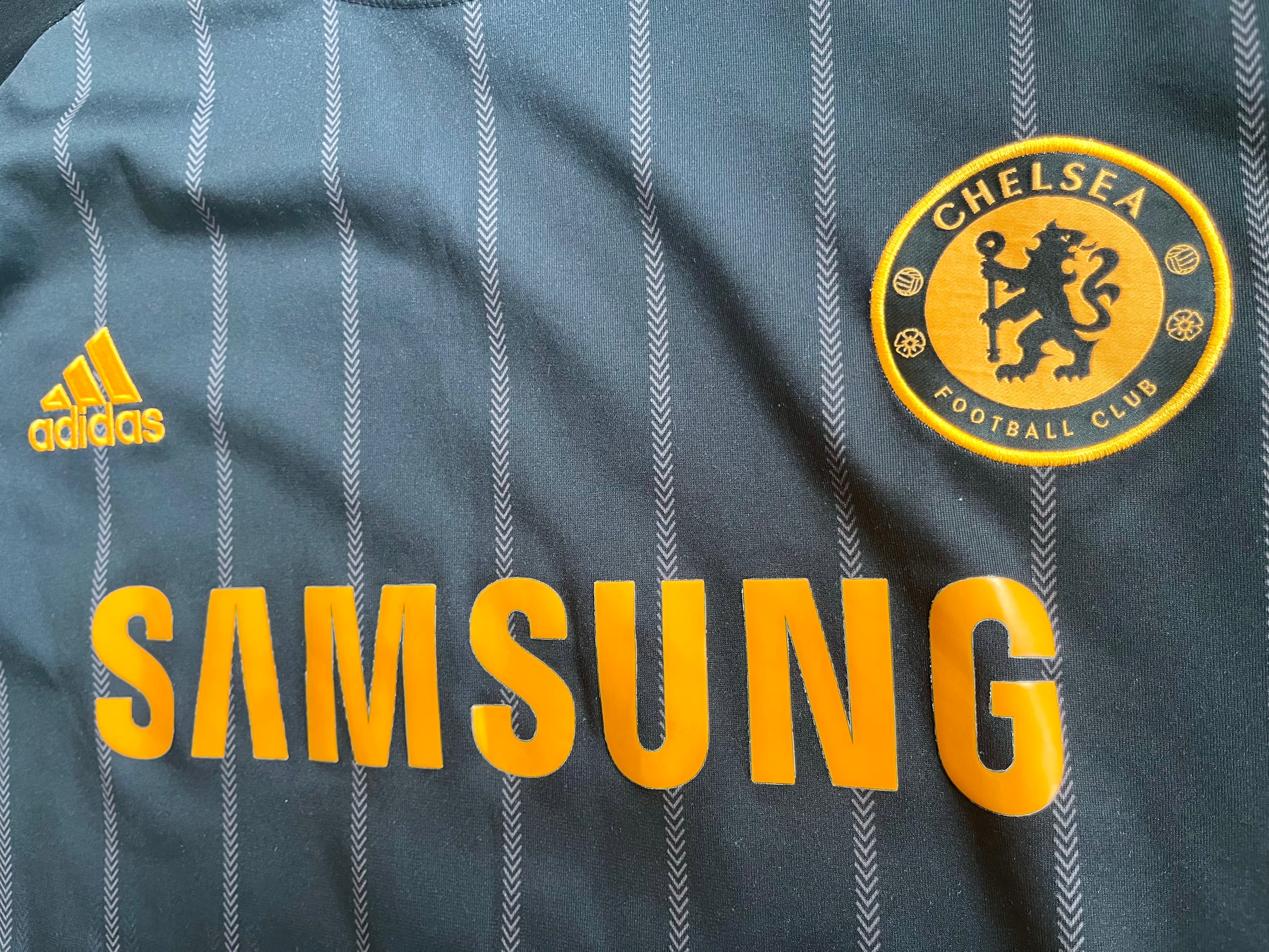 Chelsea 2010/11 Away Vintage Jersey-Olive & York