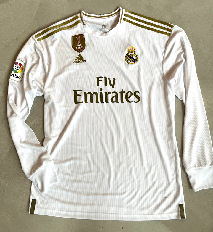 Real Madrid 2019/20 Vintage Home Club World Cup Jersey - Size 2XL-Olive & York
