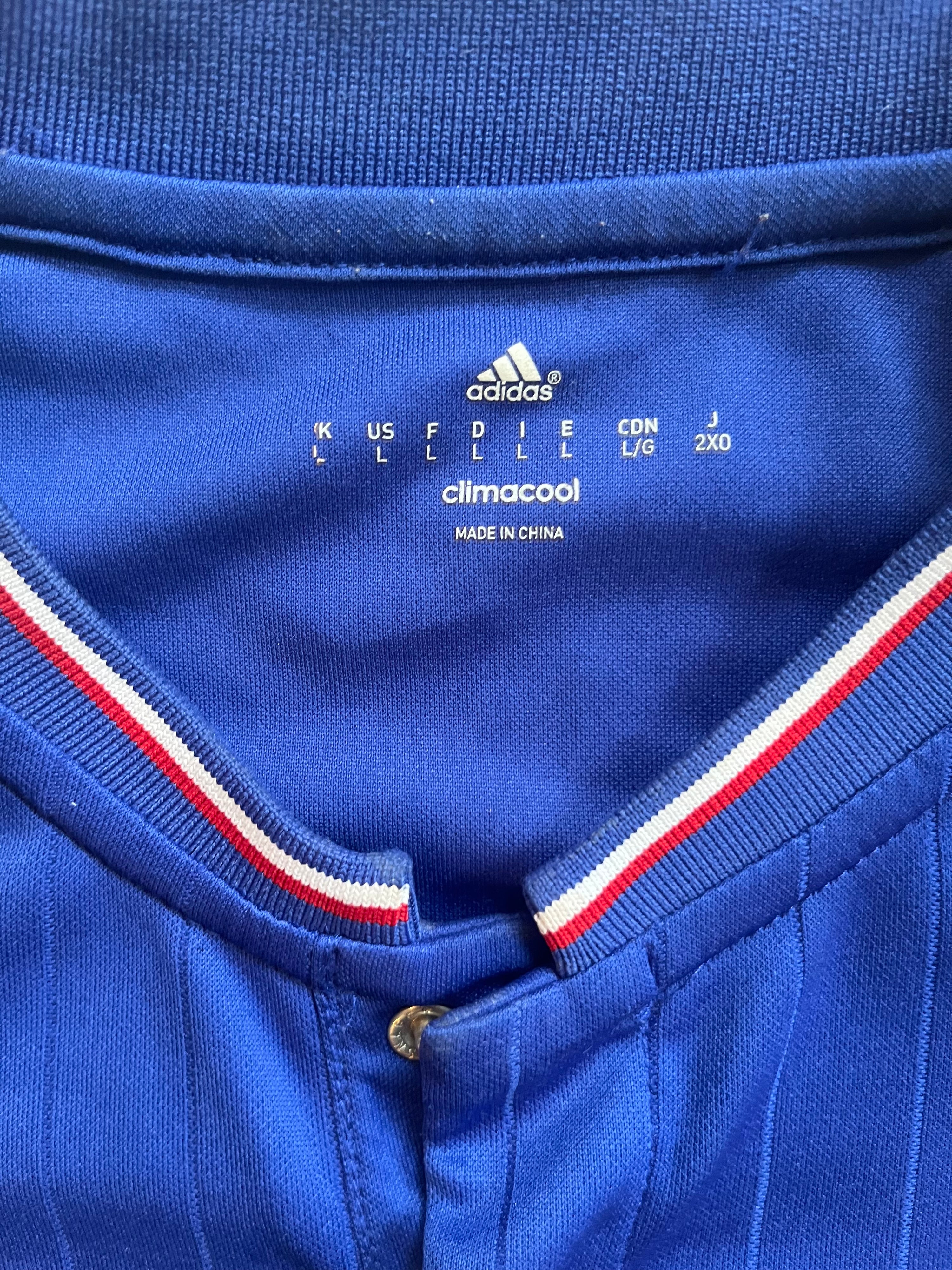 Chelsea 2015/16 Vintage Home Jersey - Size Large-Olive & York