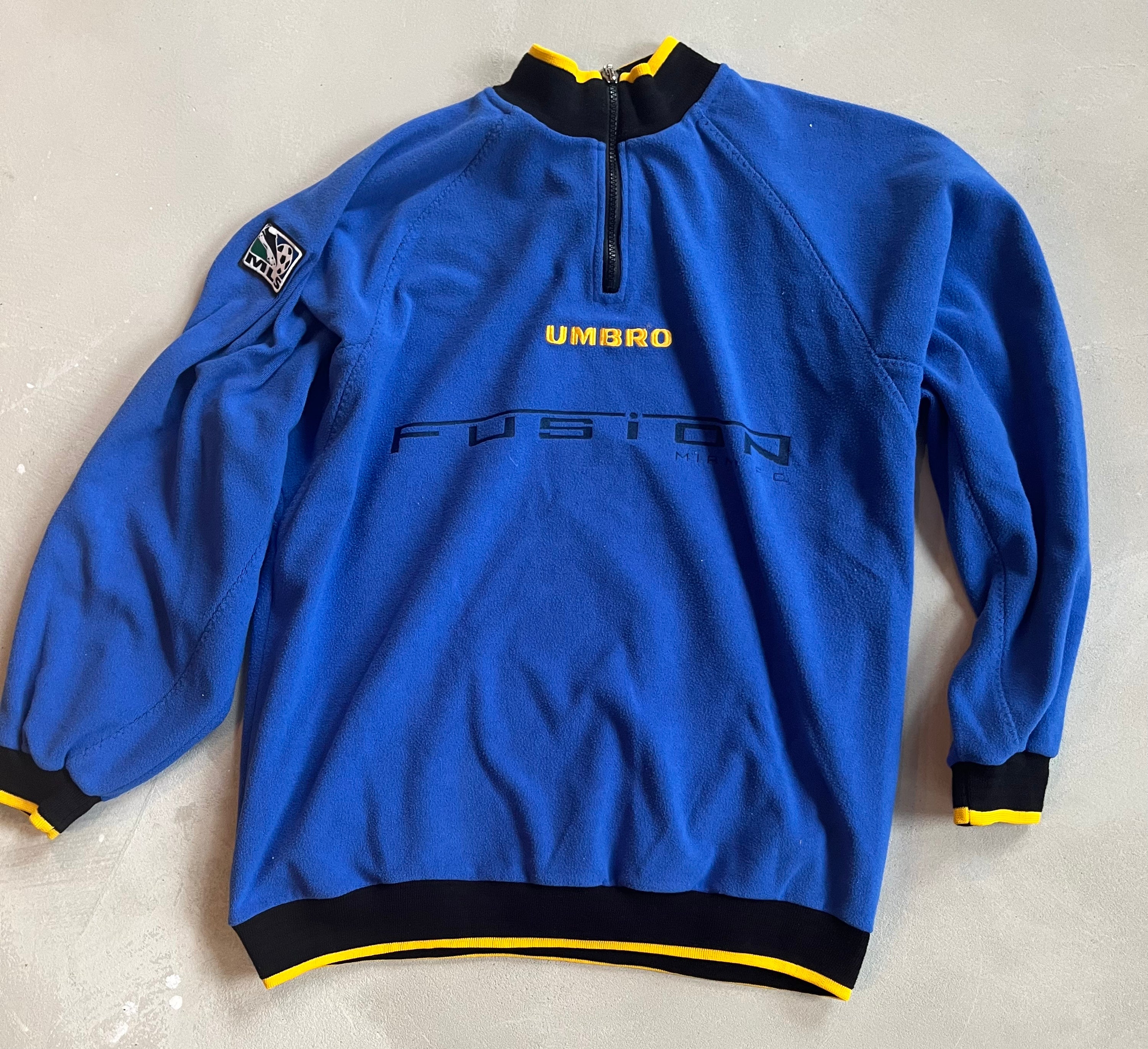 Miami Fusion Vintage Sweatshirt - Size Large-Olive & York