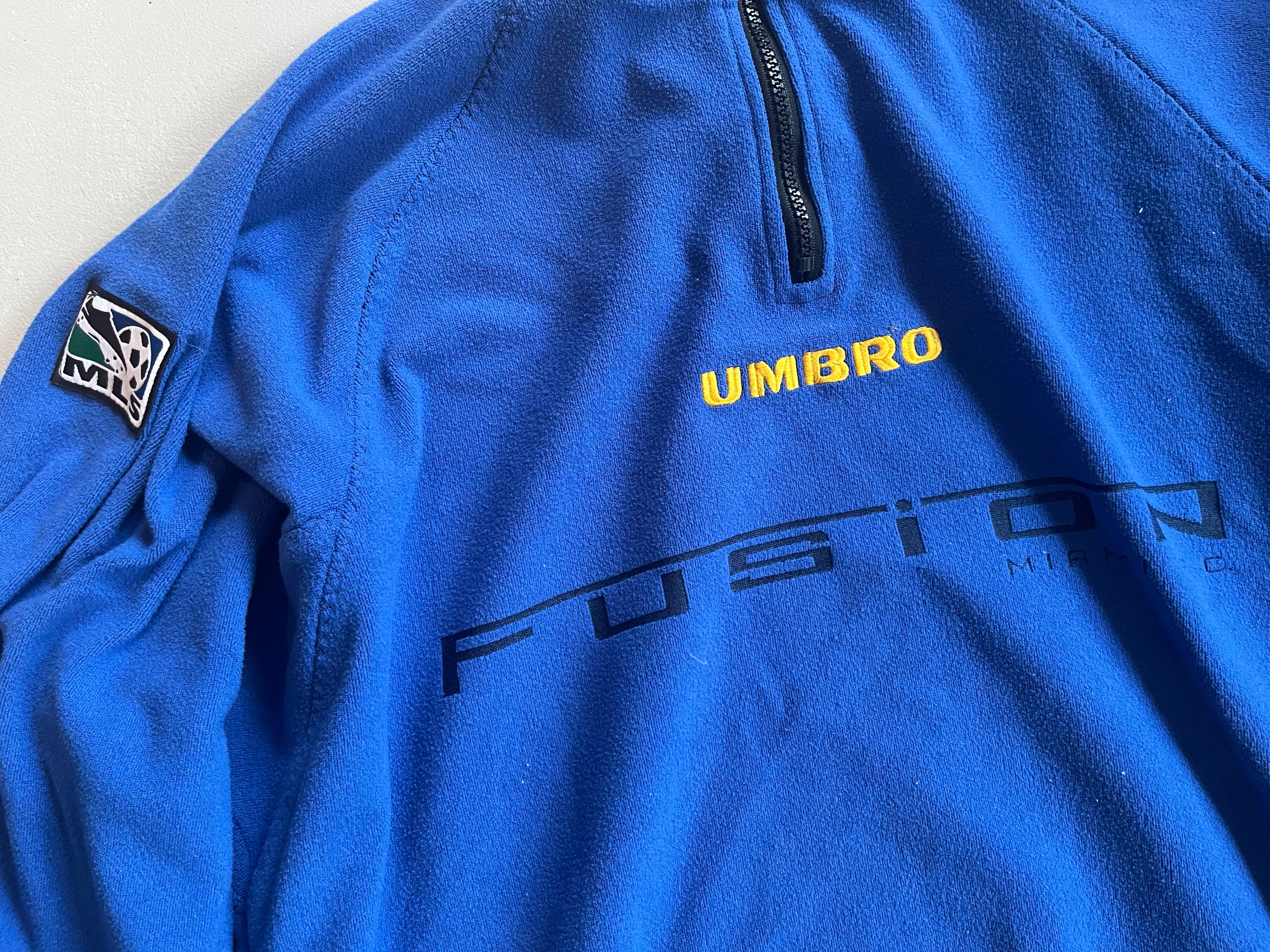 Miami Fusion Vintage Sweatshirt - Size Large-Olive & York