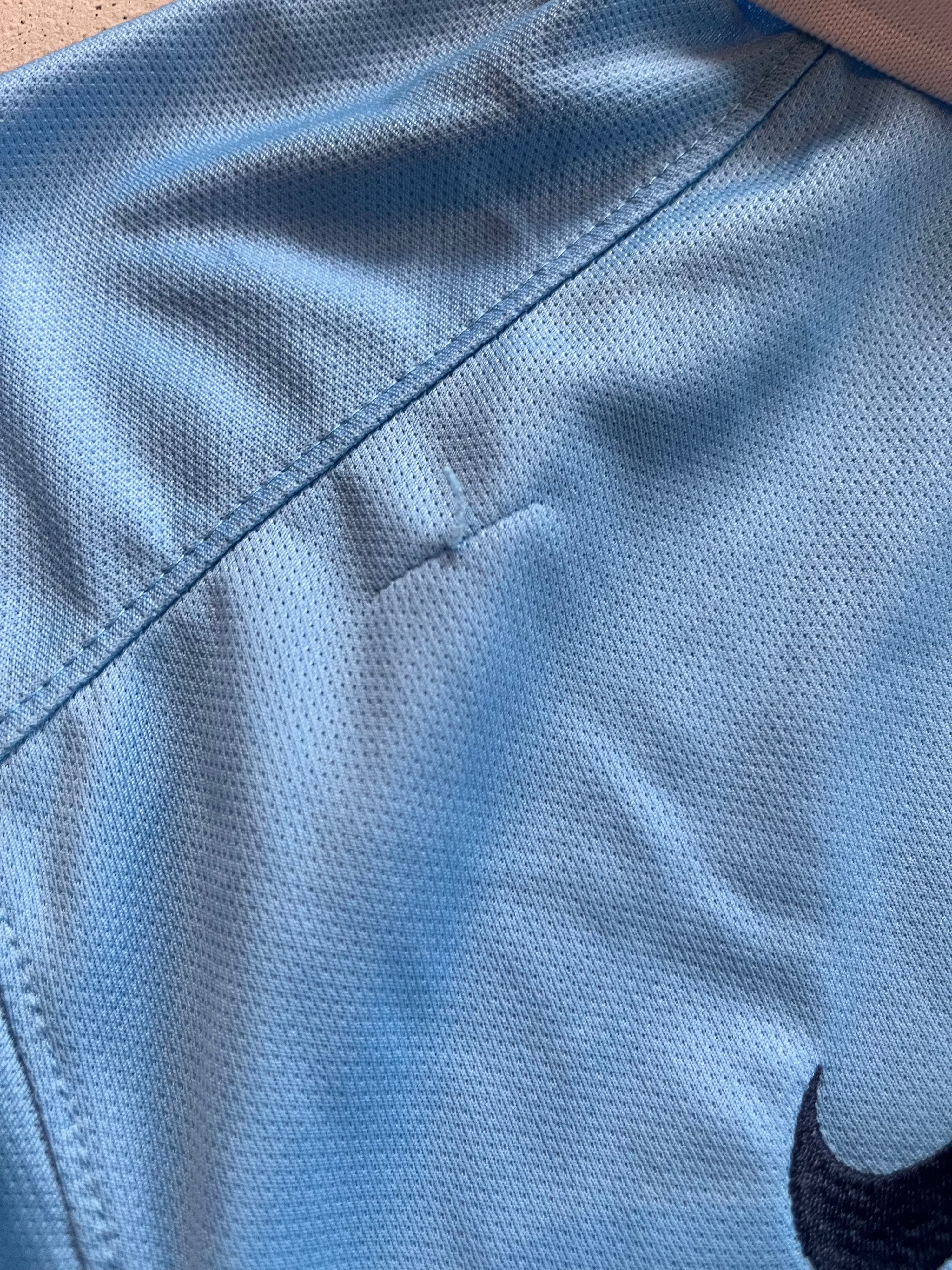 Manchester City 2015/16 Vintage Home Jersey - Size Large-Olive & York