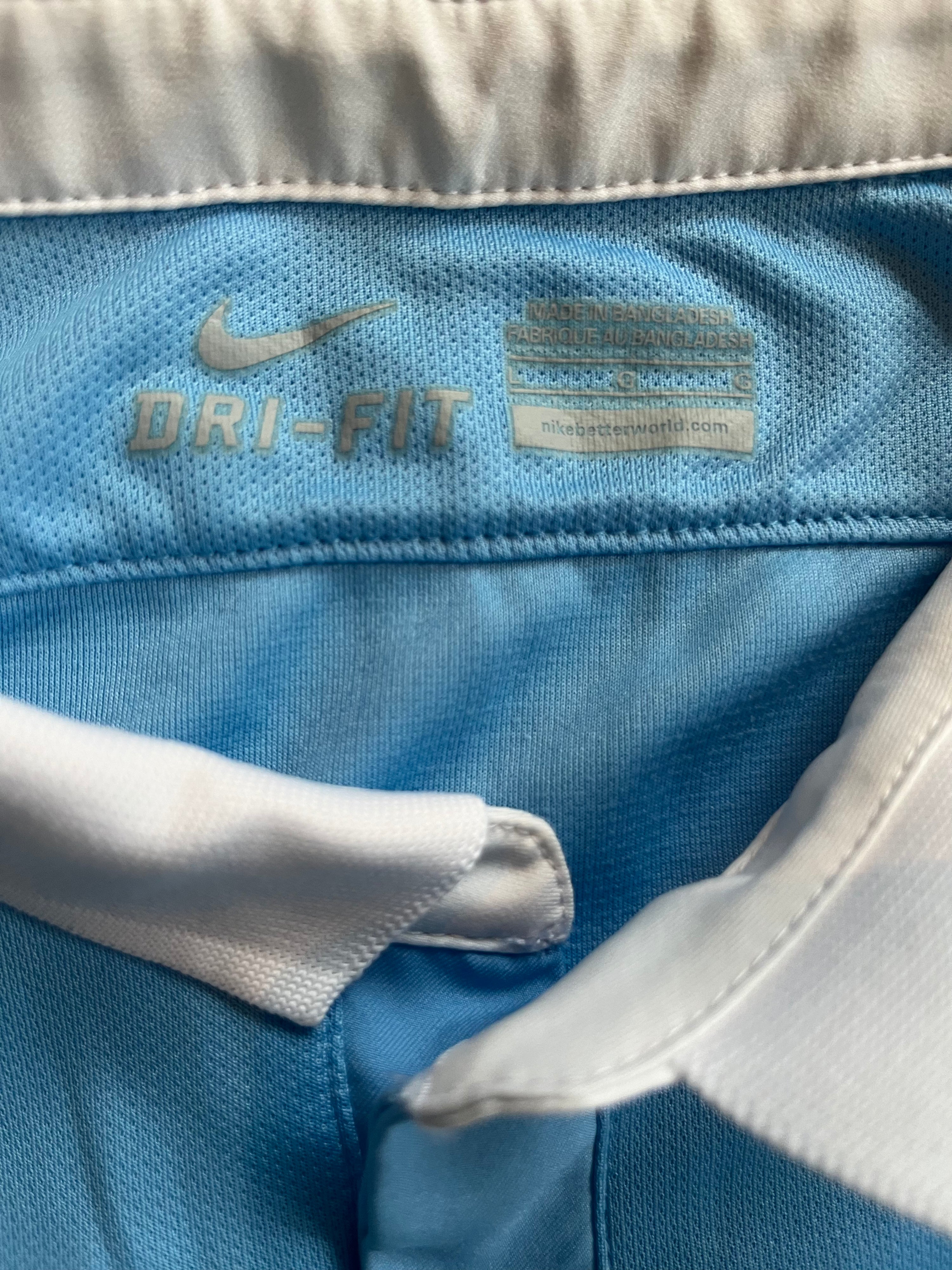 Manchester City 2015/16 Vintage Home Jersey - Size Large-Olive & York