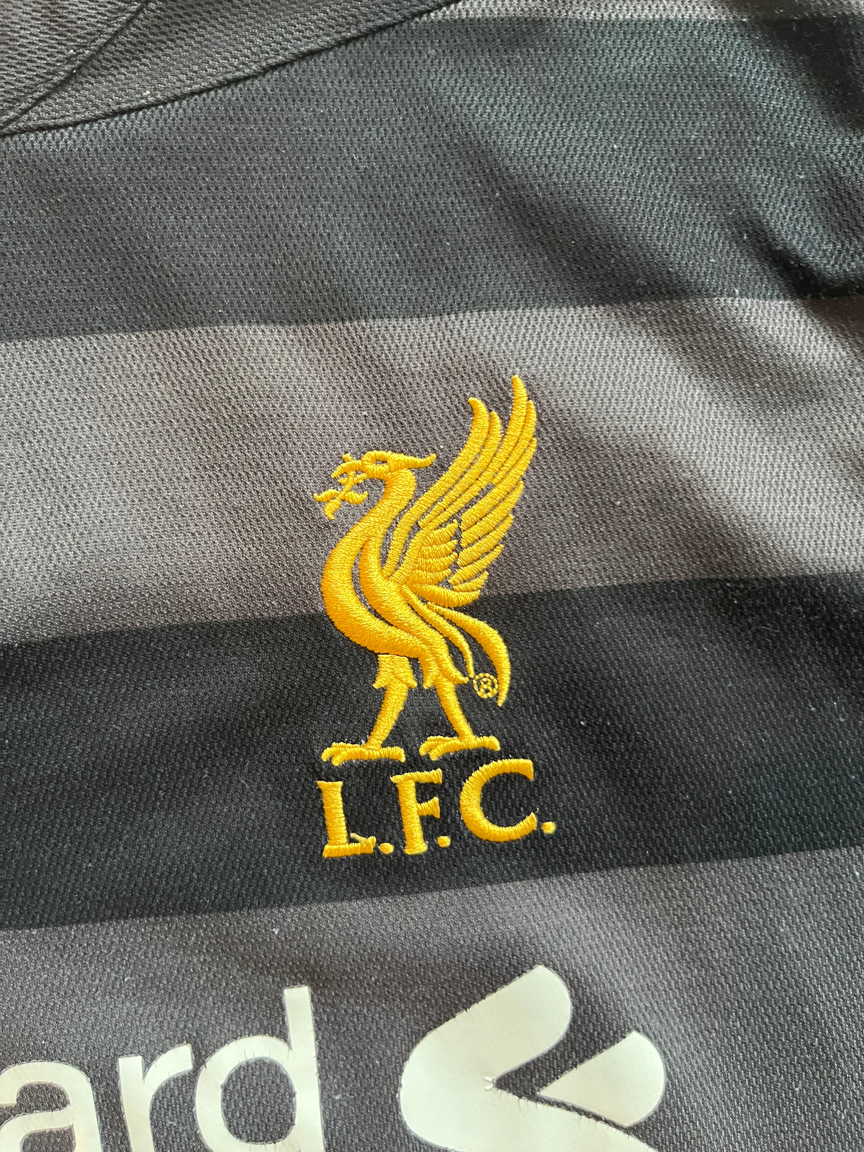 Liverpool 2014/15 Vintage Third Kit - Size Medium-Olive & York
