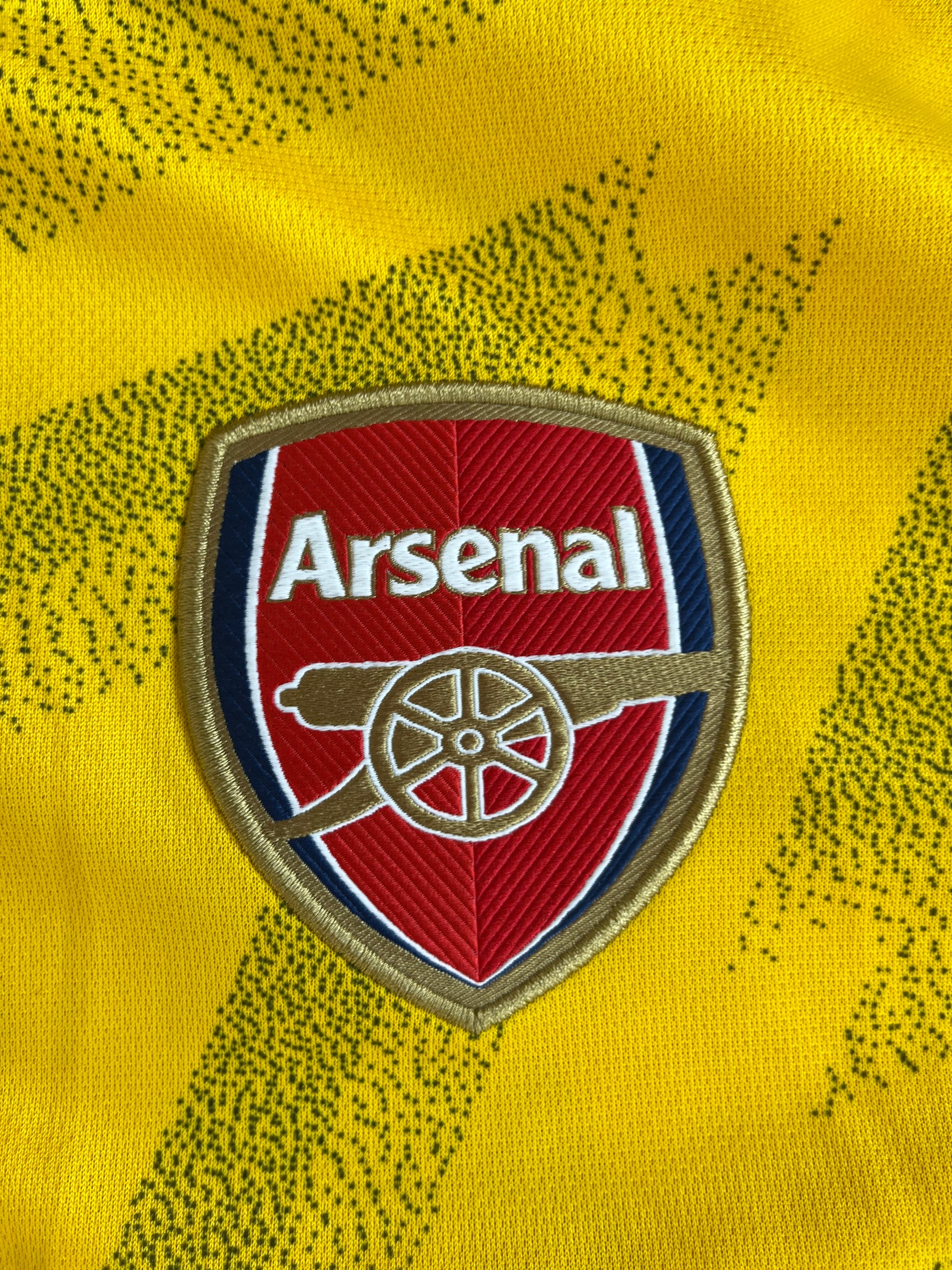 Arsenal 2019 Away Kit - Size Large-Olive & York