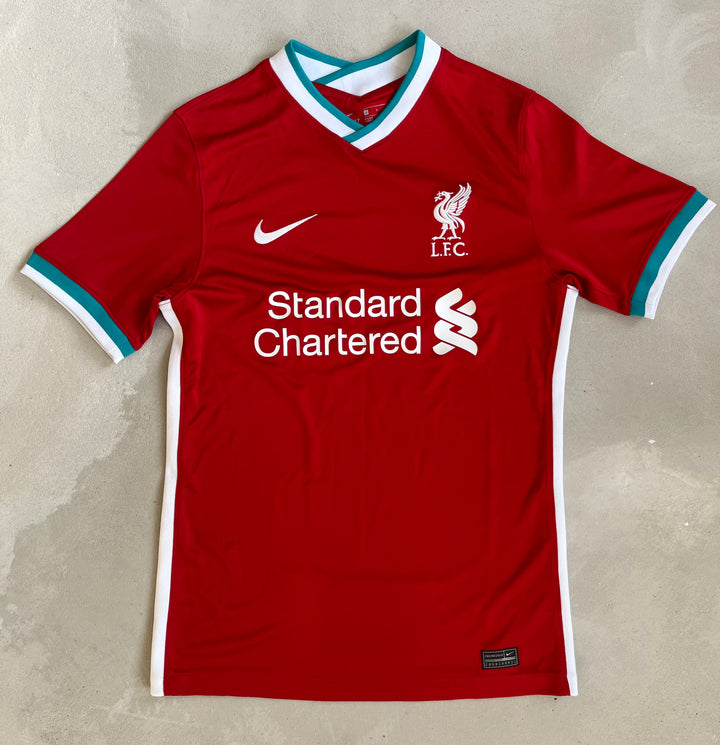 Liverpool 2020 Home Kit - Size Small-Olive & York