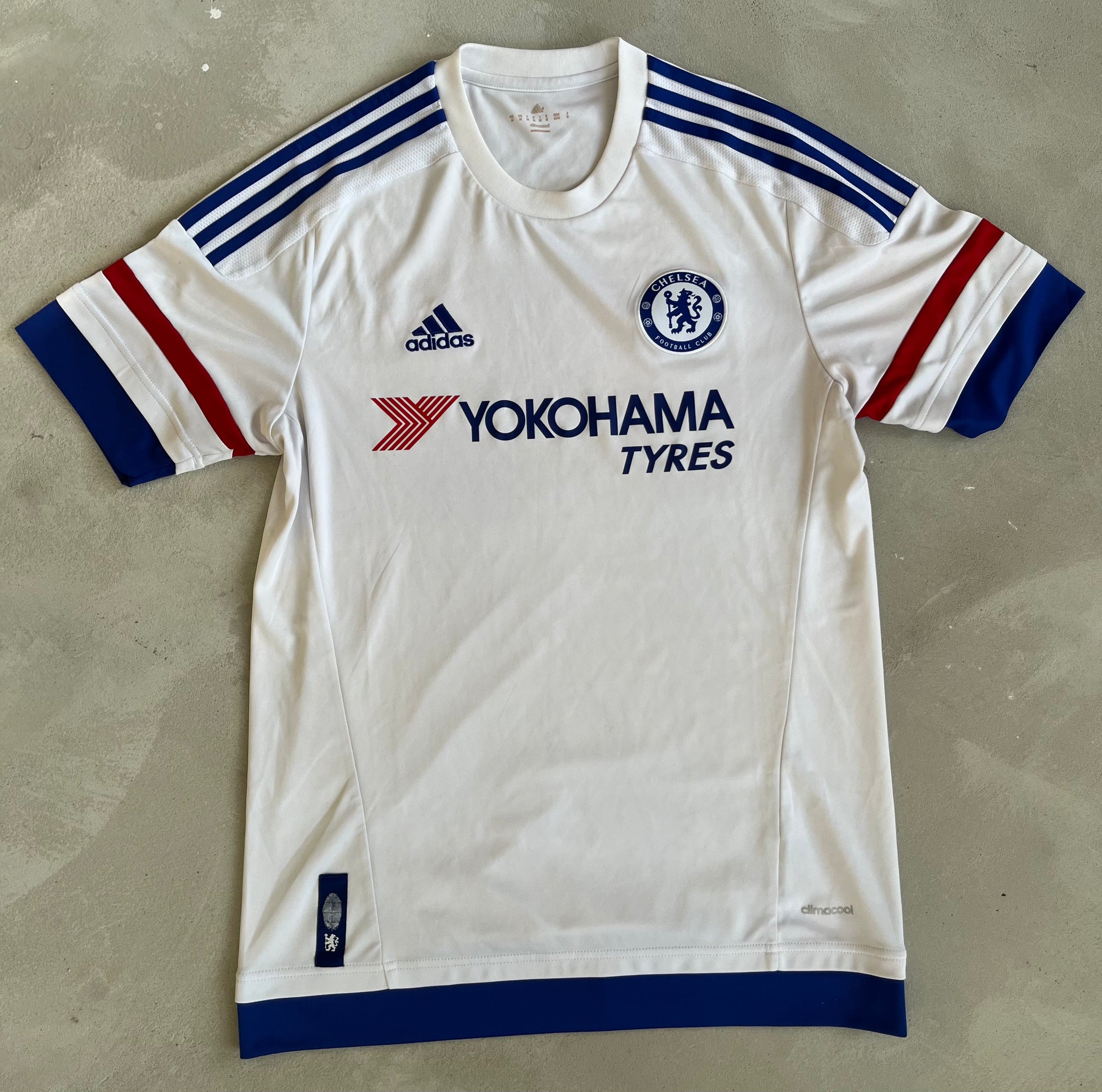 Chelsea 2015/16 Vintage Away Jersey - Size Medium-Olive & York