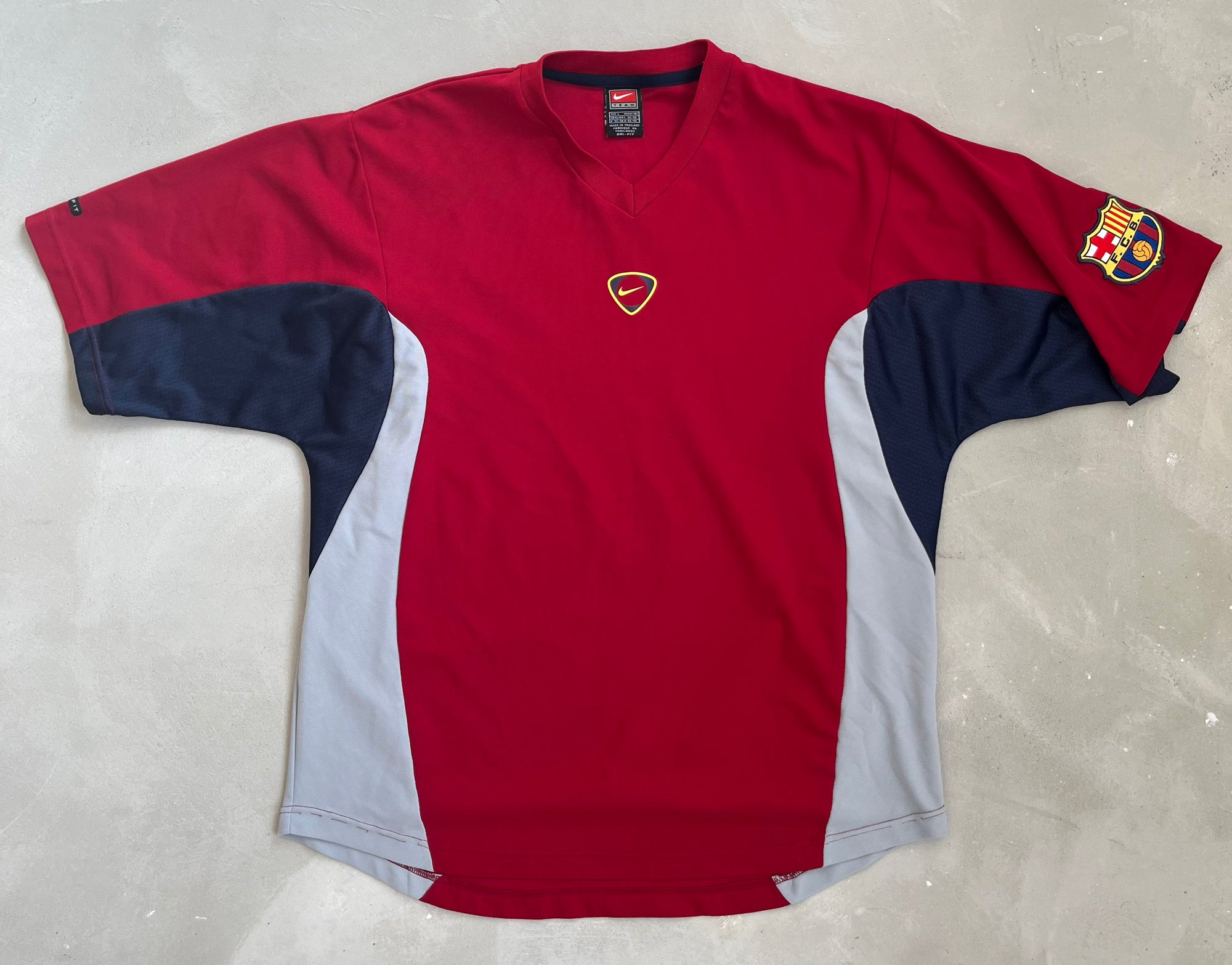 Barcelona Vintage Rare Training Jacket - Size Large-Olive & York