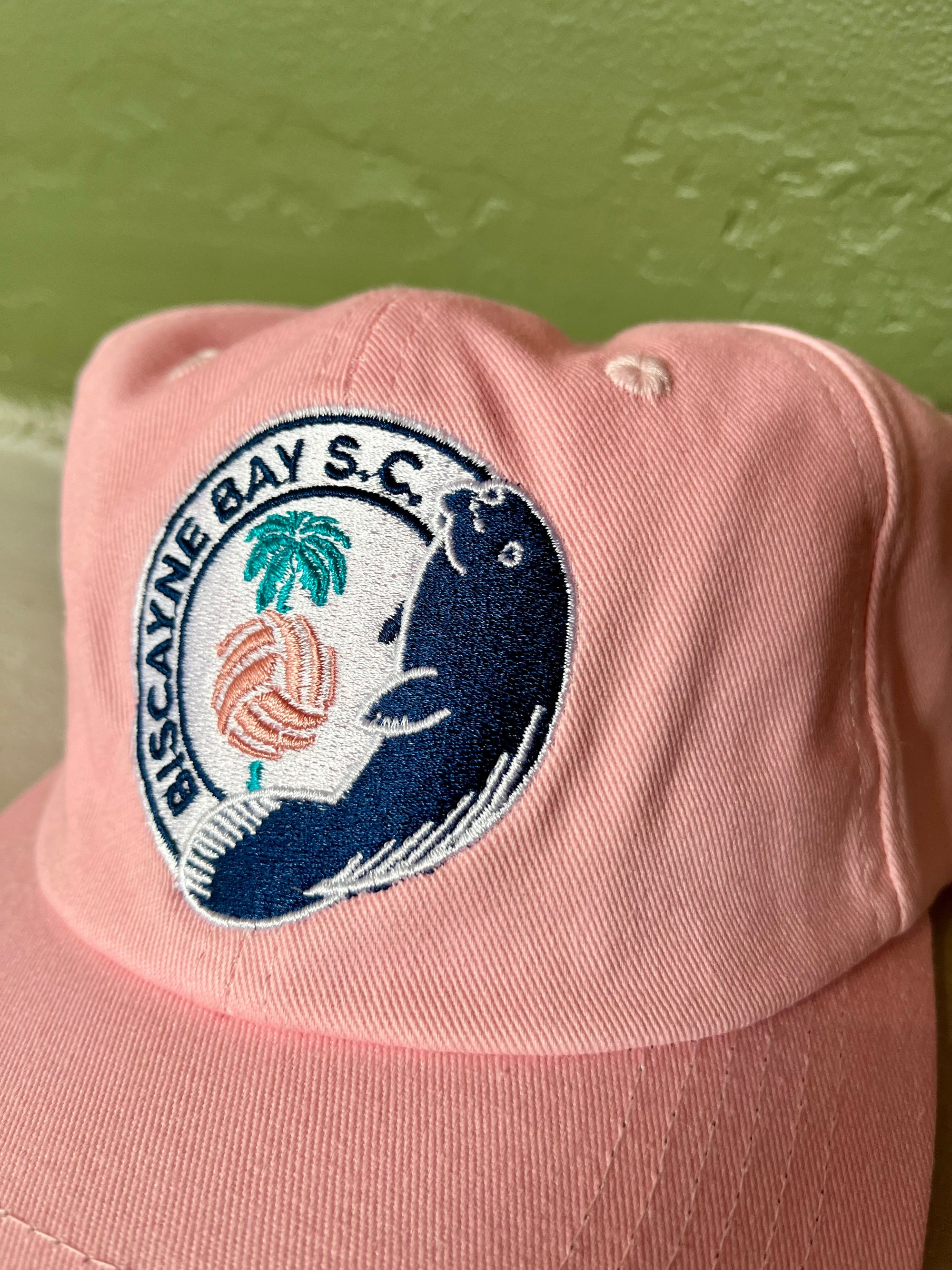 Biscayne Bay Alternate Badge Strapback Cap-Olive & York