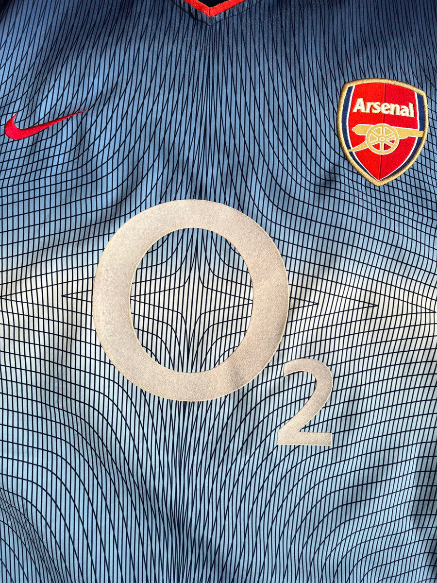 Arsenal 2003 04 Vintage Third Jersey Olive York