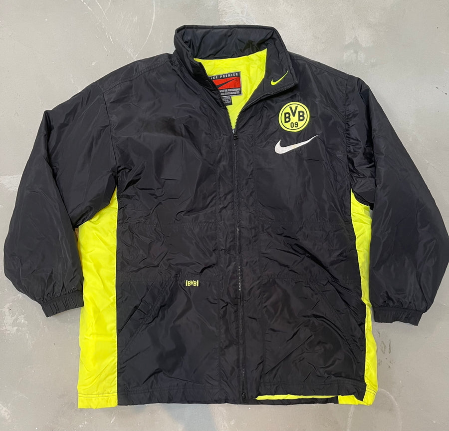 Dortmund Vintage 90's Nike Thick Jacket-Olive & York