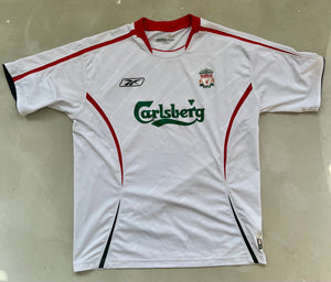 Liverpool 2005/06 Vintage Away Kit-Olive & York