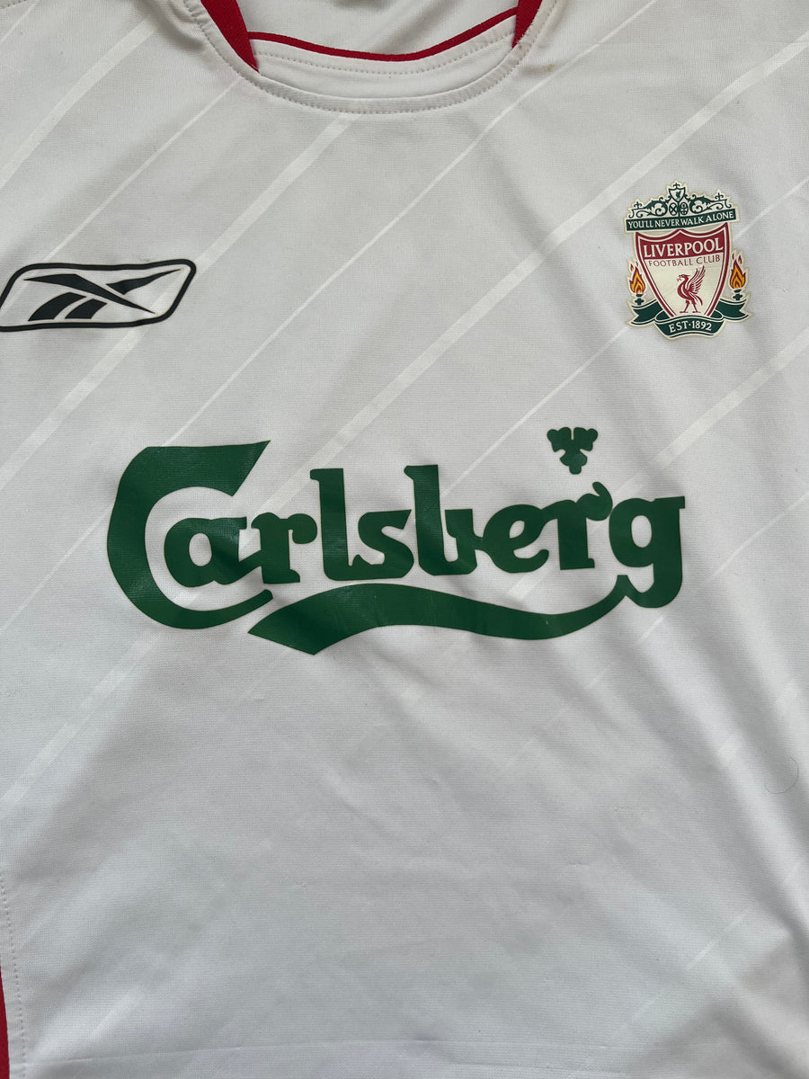 Liverpool 2005/06 Vintage Away Kit-Olive & York