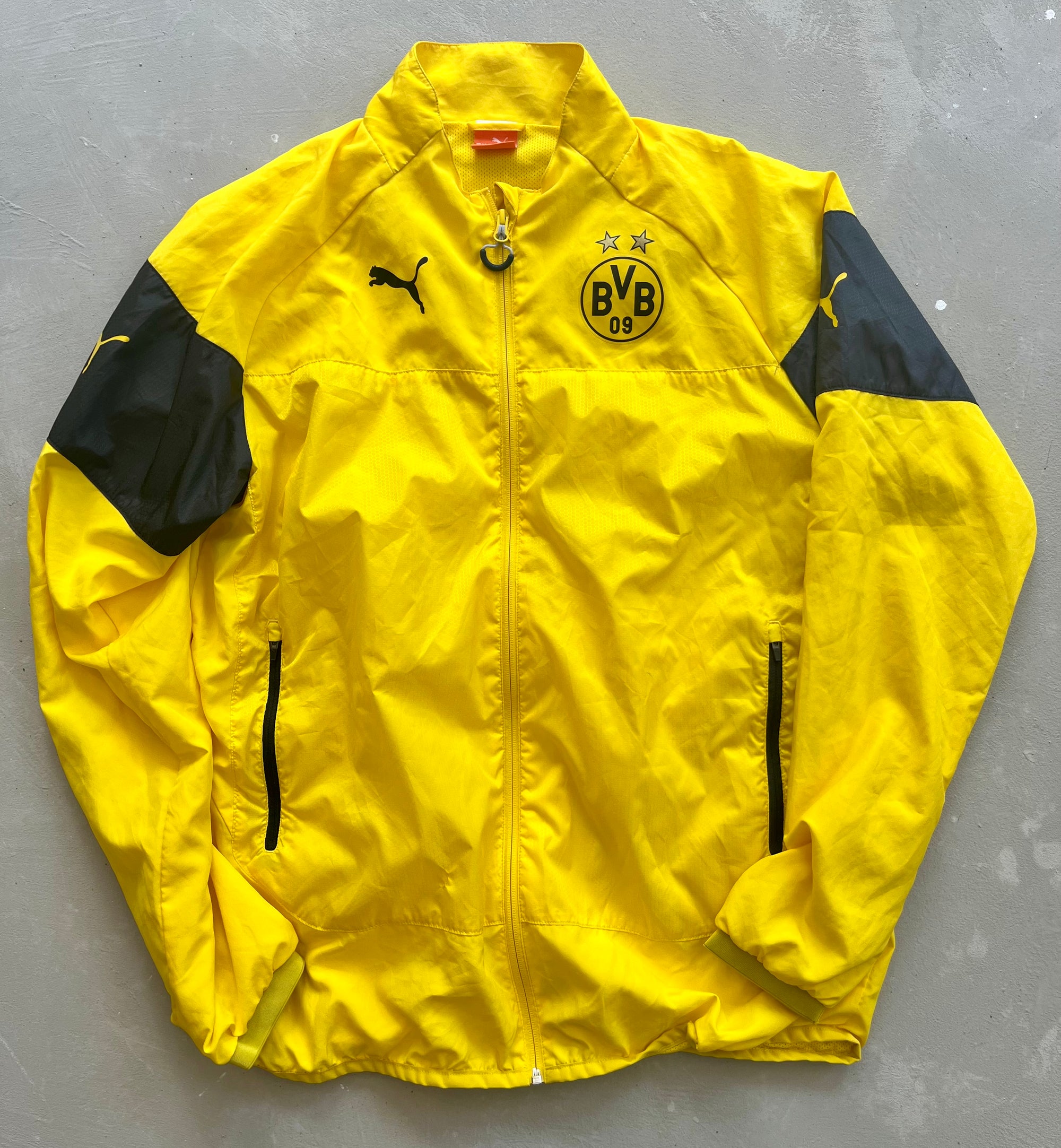 Dortmund Vintage Puma Full Zip Jacket-Olive & York