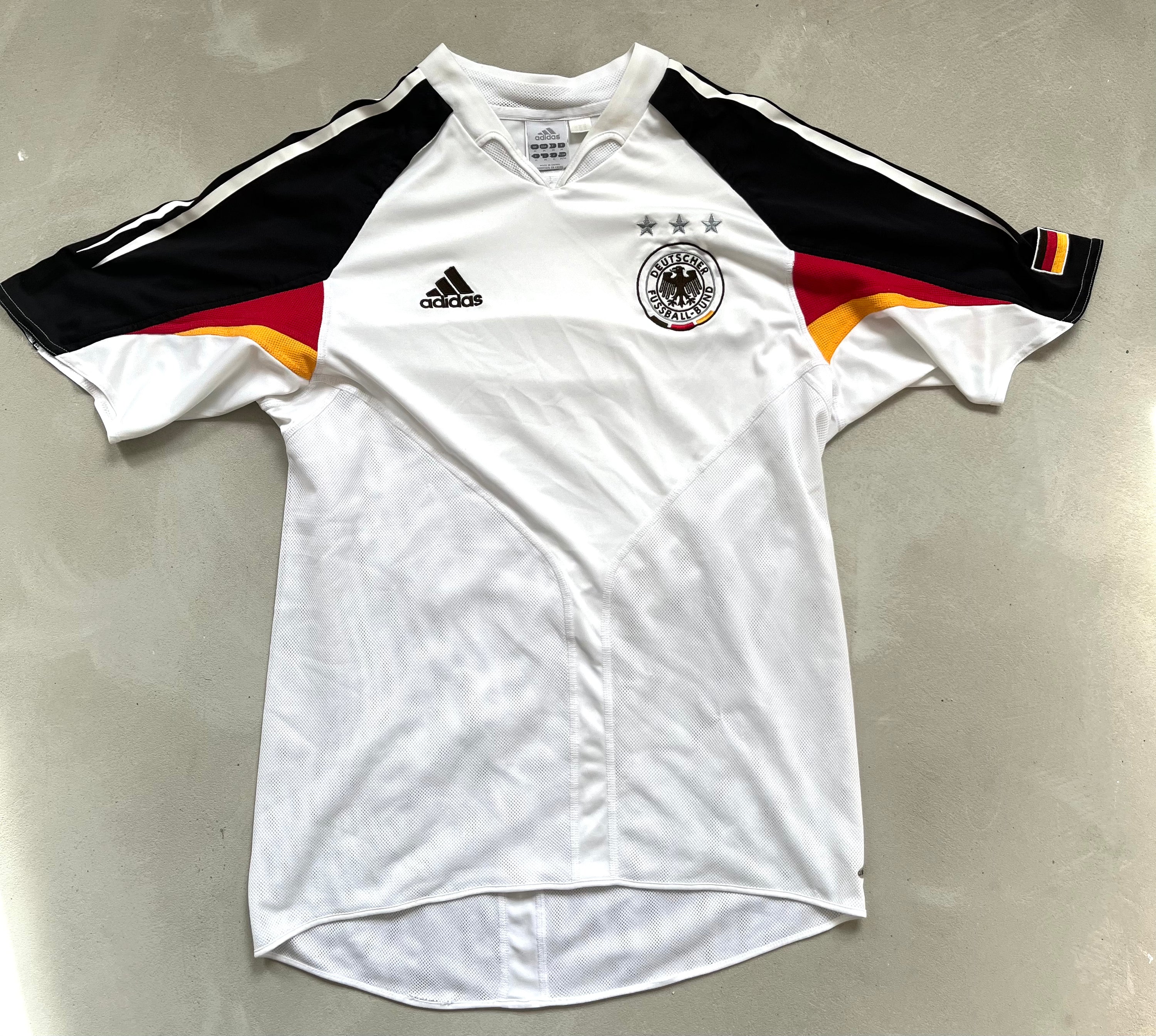 Germany 2004 Vintage Home Jersey-Olive & York