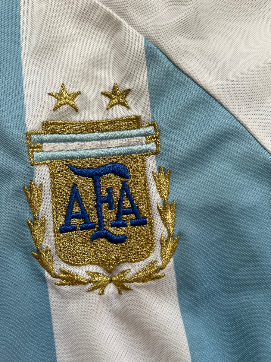 Argentina 2006/07 Vintage Leisure Jersey-Olive & York