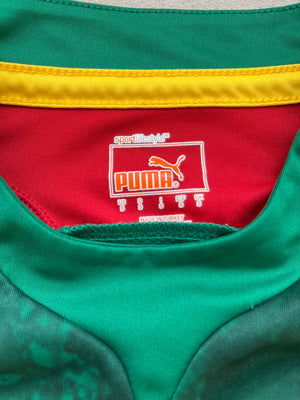 Cameroon 2012 Vintage Home Jersey-Olive & York