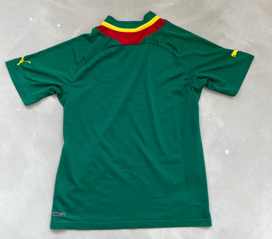 Cameroon 2012 Vintage Home Jersey-Olive & York