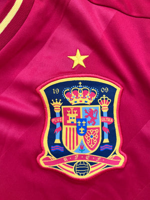 Spain 2012 Vintage Home Jersey-Olive & York