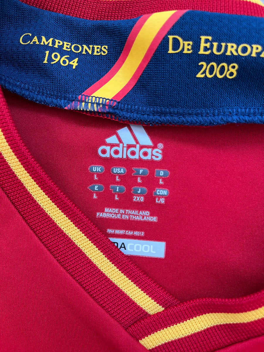 Spain 2012 Vintage Home Jersey-Olive & York