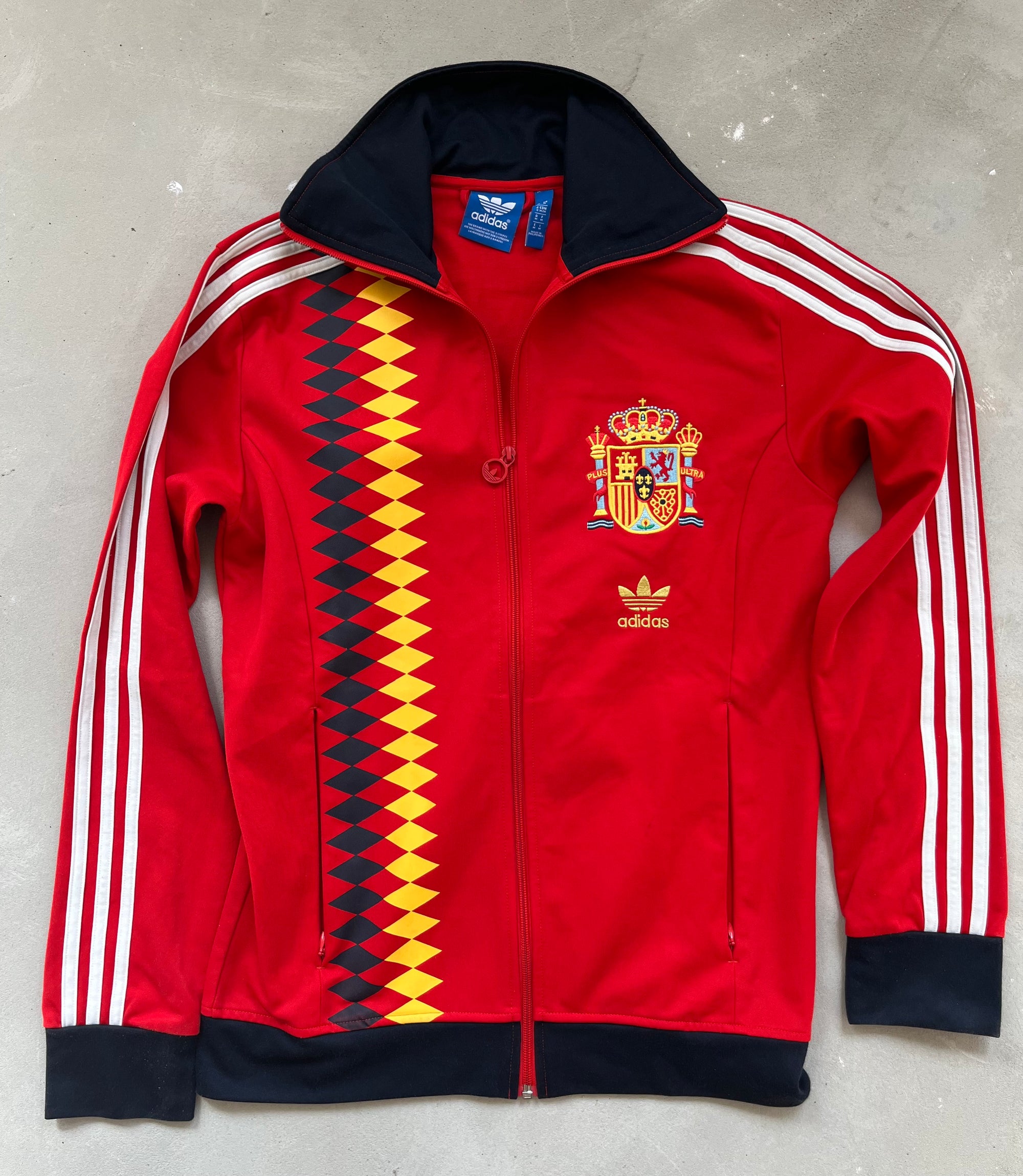Spain 2000's Vintage Warm Up Jacket-Olive & York