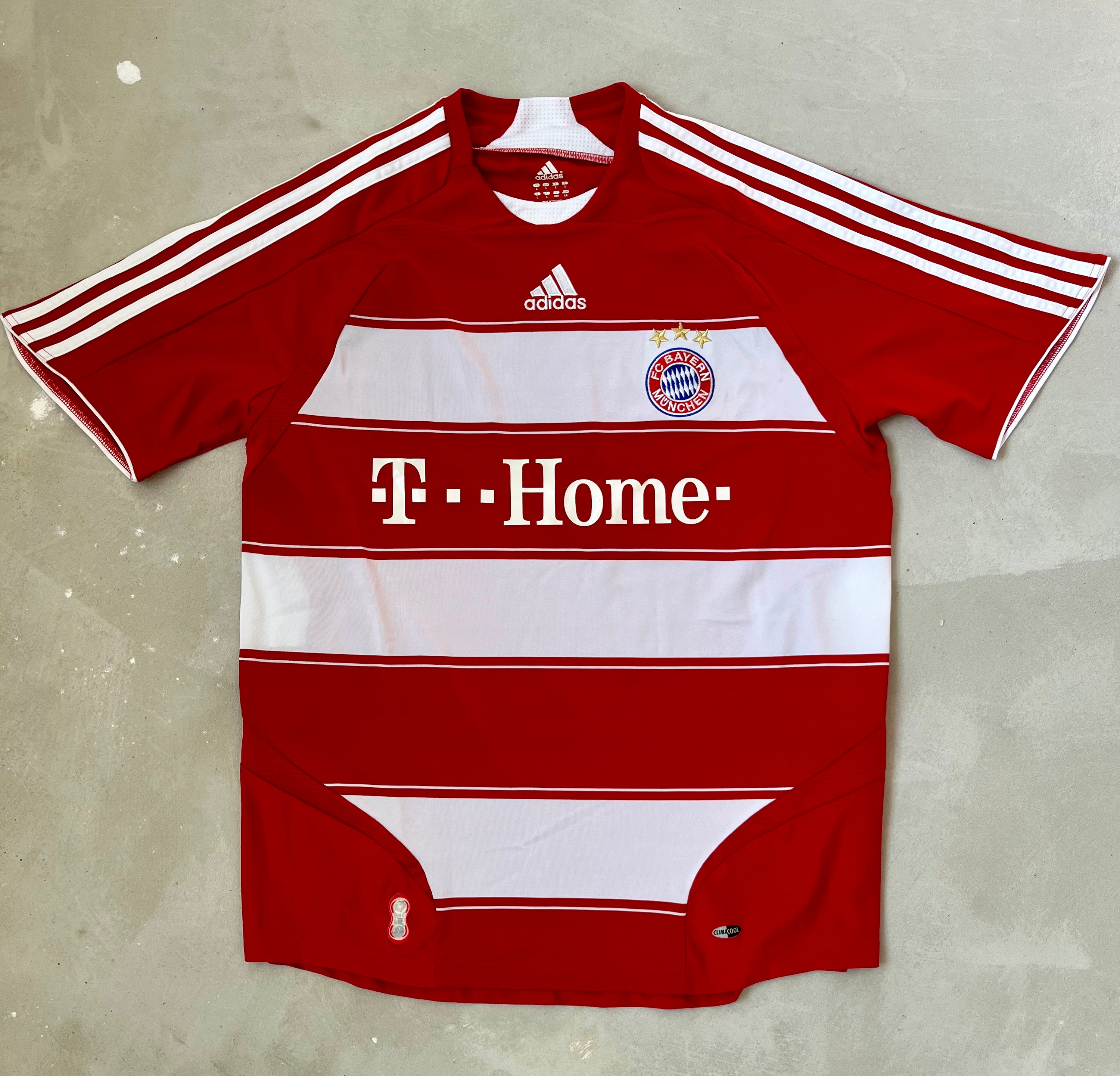 Bayern München 2008/09 Vintage Home Kit-Olive & York